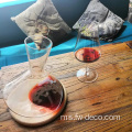 1L Crystal Rolling Decanter Red Wine Glass Set